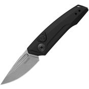Kershaw 7250 Auto Launch 9 Button Lock Stonewash Knife Black Handles