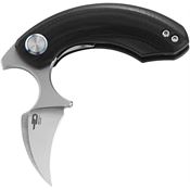 Bestech G52A1 Strelit Linerlock Knife Black G10 Handles