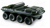 ARGO, the amphibious, all terrain vehicle.