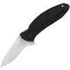 Kershaw Knives 1620 Scallion Black Handle Assisted Linerlock Knife