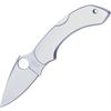 Spyderco Knives 28P Stainless Dragonfly Lockback Knife with Plain Blade