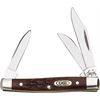 Case Knives 081 Small Stockman with Brown Delrin Handles