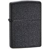Zippo Lighters 10680 Zippo Lighter with Black Crackle Finish