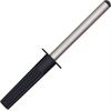 Hewlett Diamond Sharpener C5 5" Hewlett Sportsman Stubby Diamond Sharpener with Black Molded Handle