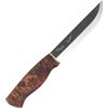 Kellam Knives WP6 Carbon Steel Tracker Fixed Blade Knife with Birch Handle