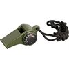 Explorer Compass 15 Black Emergency Whistle with Compass and Thermometer