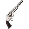 Denix Replicas 1008N Nickel Silver Finish .45 Claiber Model Replica with Wood Grips
