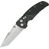 Hogue Knives 34169 Medium Tactical Tanto Folder Button Lock Knife with Black G-10 Handles