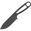Becker Knife & Tool 14 EsKabar Fixed Blade Knife with 1095 Cro-Van Carbon Steel Black Epoxy Powder Coated Construction