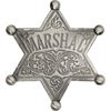 Badges of the Old West 3008 Marshal Badge