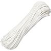 Parachute Cords 1010H White Nylon Construction 100 ft. Length Parachute Cord