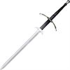 Cold Steel Knives 88WGS Two Handed Great Sword with Black Leather Handles
