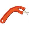 Edgemaker 012O The Sportsman Edgemaker with Orange Unbreakable High-Impact Plastic Handles