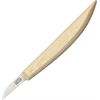R. Murphy Knives HANDS Carpet Fixed Blade Knife with Round Design Brown Hardwood Handles