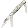 Imperial Schrade Knives 14L Large Stockman Pocket Knife with Cracked Celluloid Handles