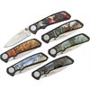 American Hunter Knives 500 Wildlife Six Piece Pocket Knife Set with Black Aluminum Handles