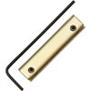 Kwik Thumb 01758 Hand Polished Bright Brass Magnum Bar