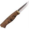 Kellam Knives PW3 Wolverine Pro Fixed Blade Knife with Stained Curly Birch Handles
