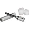 Aurora Fire Starters 440CSRP Fire Starter 440C with Knurled Silver Aluminum Casing