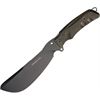 Fox USMC Knives 0107153 Parang Bushcraft Fixed Blade Knife with OD Green Forprene Handles