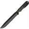 Anza Knives D Dune Slayer Fixed Blade Knife with Black Micarta Handles