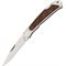 Moki Knives 610J Ezo Red Fox Lockback Knife with Quince Wood Inlay