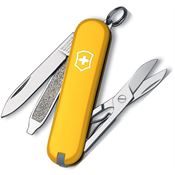 Swiss Army 062238033X1 Army Folding Pocket Knife with Classic Yellow Handle