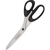 Forschner 8090821X1 Bent Household Scissors with Black Polypropylene Handle