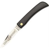 Robert Klass 43CM Coal Miner Folding Pocket Knife with Etching and Black ABS Handle