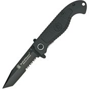 Smith & Wesson TACBS Special Tactical Part Serrated Tanto Point Linerlock Folding Pocket Knife