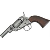 Denix 1259G Pocket Pistol Replica with Gray Finish Barrel and Fittings