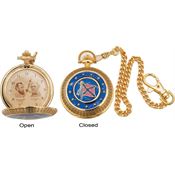 Infinity Pocket Watches 38 Confederate Generals Watch with Sculpted Cast Metal Case