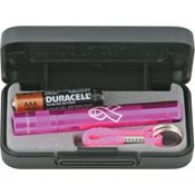 Maglite K3AMW2 Pink Solitaire AAA Presentation Box