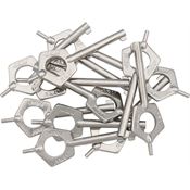 ASP Tools 56523 Standard Pentagon Handcuff Keys with Steel Construction