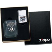 Zippo HDP6 Zippo Harley Leather Pouch Black