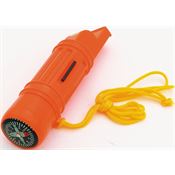 Rough Rider 001 Survival Whistle with Orange Plastic Construction