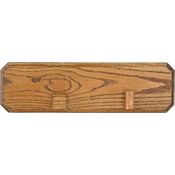 Bear & Son BWP Bowie Wall Plaque with Solid Wood Construction