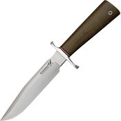 Blackjack 7GS Classic Model 7 Fixed Blade Knife with Green Canvas Micarta Saber Design Handle