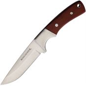 Winchester G41340 Hunter Fixed Drop Point Blade Blade Knife with Brown Wood Handles
