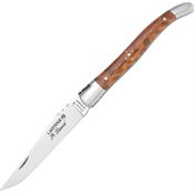Robert David 090612 Laguiole Folding Pocket Knife with Snakewood Handle