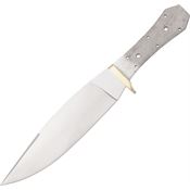 Blank 012 Blade Knife Coffin Bowie With Stainless Blade