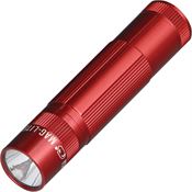 Maglite 66176 Xl-200 Series Led Flashlight With Red Anodized Aluminum Construction
