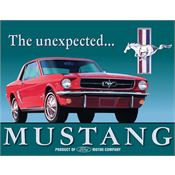 Tin Sign 0579 Ford Mustang Rich Vibrant Colors and Heavy Embossing Tin Sign