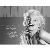 Tin Sign 1532 Marilyn Monroe Definitely Rich Vibrant Colors and Heavy Embossing Tin Sign