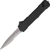 Schrade OTF3S Viper Out the Front Assisted Opening Folding Knife with Black Handle