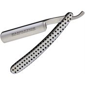 Linder 888114 Razolution Vintage Razor with Silver with Black Dots Celluloid Handle