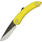 Svord Peasant 146 Mini Peasant Folding Pocket Knife with Yellow Polypropylene Handle
