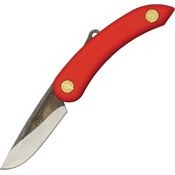 Svord Peasant 149 Mini Peasant Folding Pocket Knife with Red Polypropylene Handle