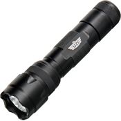 Uzi 3W Tactical LED Flashlight with Black Anodized Aluminum Construction