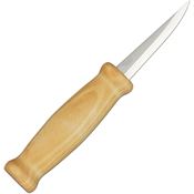 Mora 16503 8 Inch Wood Carving 105 with Oiled Birchwood Handle